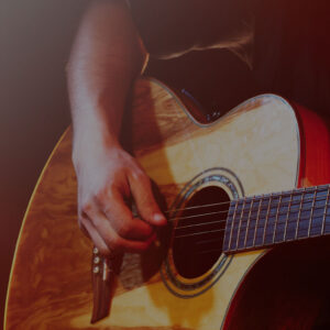 Man playing guitar